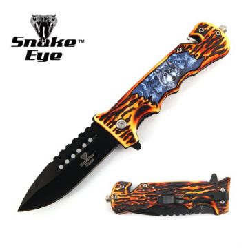 Snake Eye Tactical Wildlife Collection Spring Assist Knife SE-1084-7